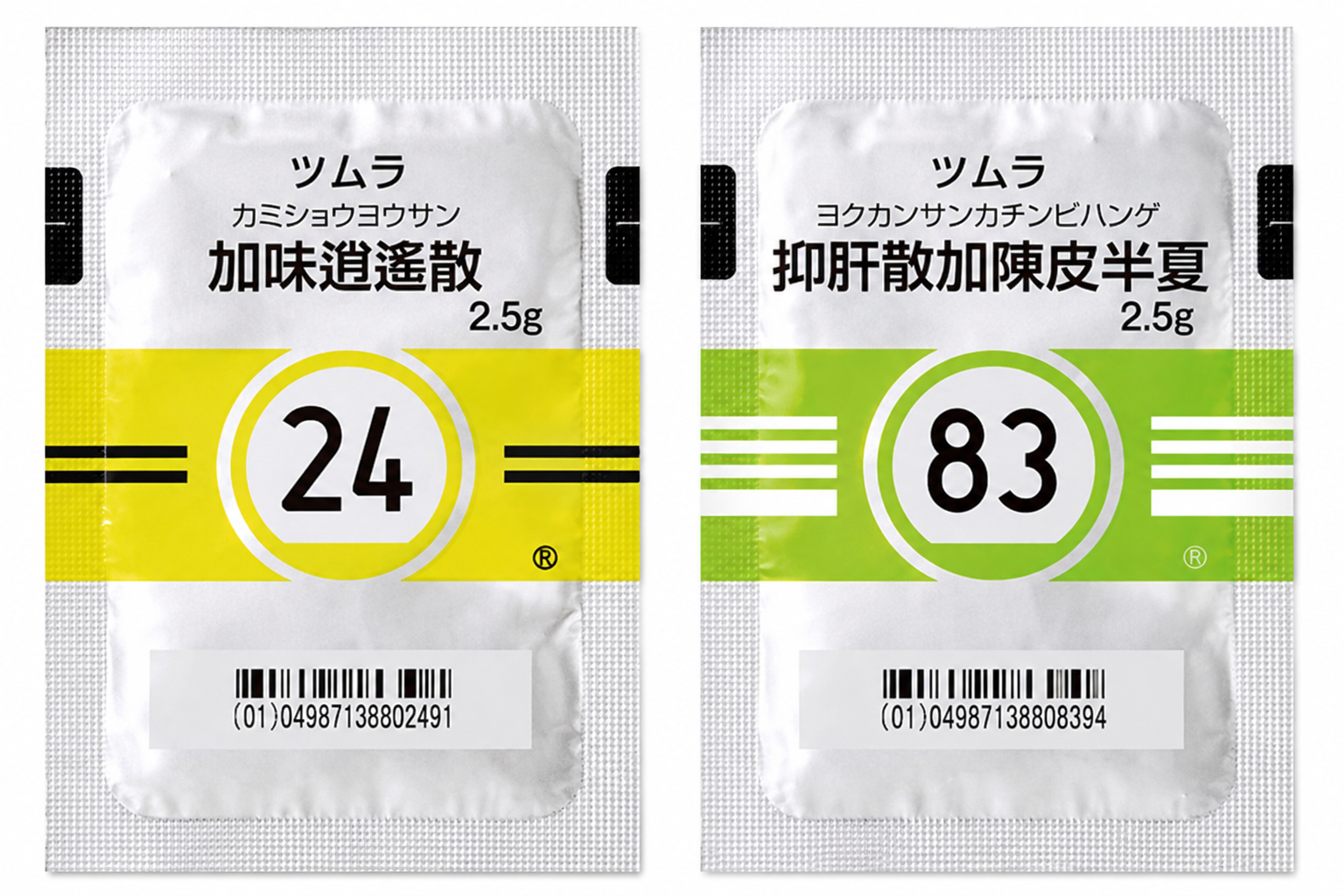 ストレスの漢方を比較！  加味逍遙散 VS 抑肝散加陳皮半夏